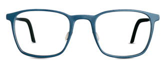 Blue eyeglasses. 3D printed glasses