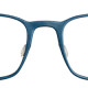 Blue eyeglasses. 3D printed glasses
